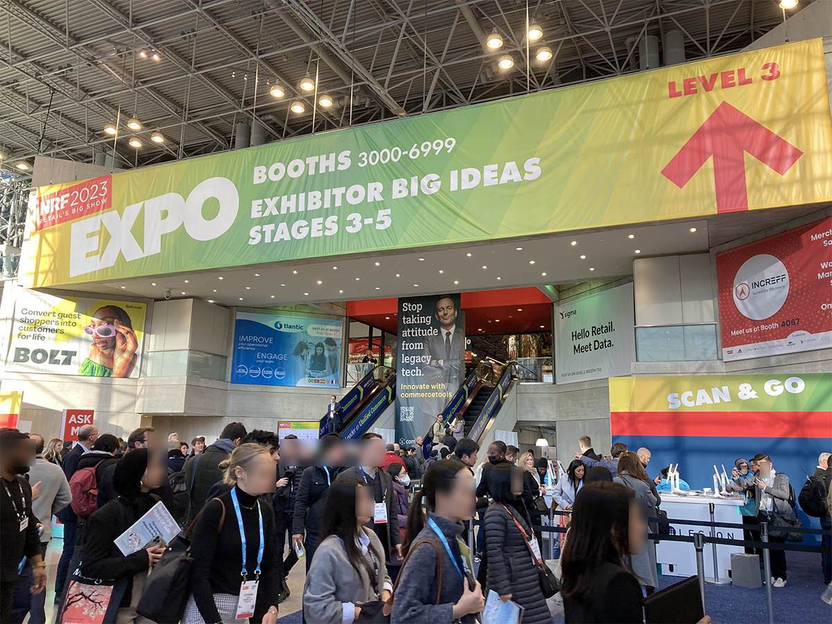 弊社の3D LiDARセンサーが、NRF 2023 Retail’s BIG Showに展示された無人店舗システムに採用されました