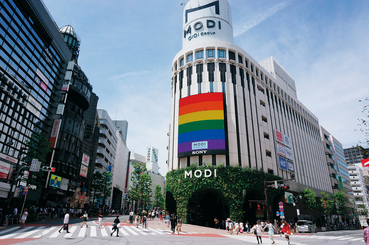 AI インタラクティブディスプレイが渋谷モディに導入されました